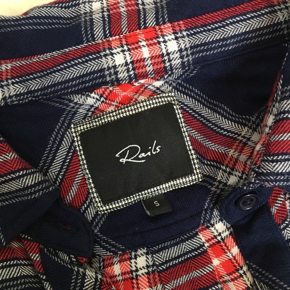 Rails Long Sleeve Plaid Button Down Shirt - Picture 6 of 8